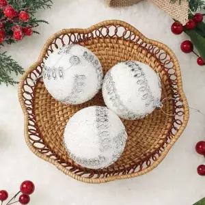 [RIZPICK]회오리 글리터 트리장식 볼장식 3p세트