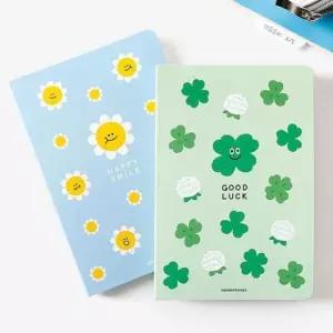 [문구] 점착식 듀얼 인덱스 스티키 노트 캐릭터 3P 메모 패드