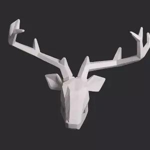 촬영소품 벽걸이형 거실 조각상 장식 엔틱 장식품