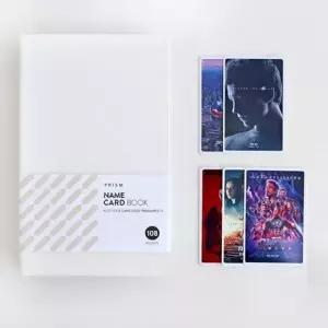 [문구/오피스] 명함북 프리즘 크림 명함집 108 명함북