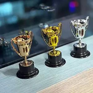 금 미니 트로피 장식품 장식 액자 인형