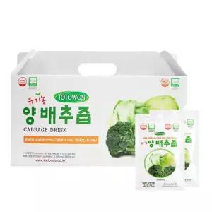 강원식품 유기농 양배추즙 4박스