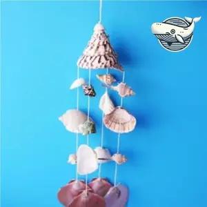 해변 분위기 조개모빌 벽걸이 장식 카페 소품