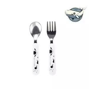 [RIZPICK]아기 어린이 유아 식사 도구 안전 수저 포크 과일포크 케익포크