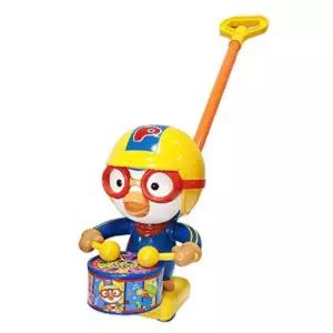 드럼치는 뽀로로 걸음마 장난감 아기걷기연습 돌선물 육아템 집콕놀이 끌고다니는