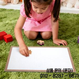 미끄럼 방지 접이식 퍼즐 매트 60x40cm 1000피스 직소 견고한 프레임 포함 휴대용 홀더 보드 공예용