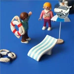 휴가 물놀이 소품 미니어처 인테리어 장식품