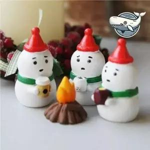 눈사람 크리스마스 미니어처 소품 인테리어