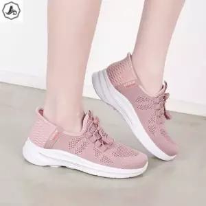 [애슬릿] 키높이 운동화 끈없는 스토퍼 메쉬 단화 봄 4cm