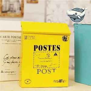 레트로 우체통 인테리어 소품 빈티지 포스트박스 소품장식