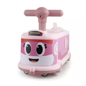 고고다이노 핑크 무소음 실내 붕붕카 어린이날 아기용품 생일선물 키즈카페 집콕놀이