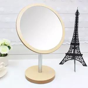 스칸디나비아 원형우드 거울 미끄럼방지