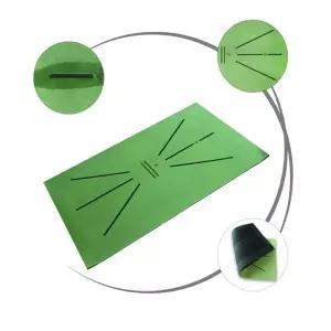 [RIZPICK]골프 궤적연습 연습매트 포인트 자세교정 매트 골프스윙매트