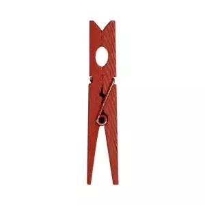 우드집게 7.2cm 컬러 나무집게