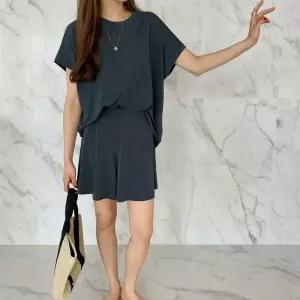 아트박스/신상오픈런 여성용 시원한 여름 일상 치마바지 세트