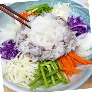 한치 물회 몸통 해물회