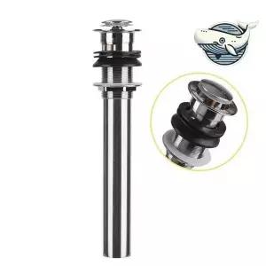 [RIZPICK]스테인리스 세면대 트랩 자동형 교체 부속품 세면기폼업