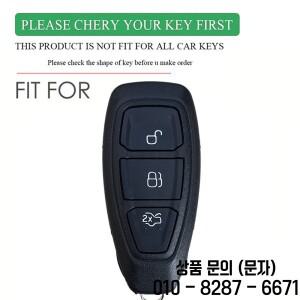 포드 피에스타 포커스 3 4 몬데오 에코스포트 쿠가 C 맥스 ST 이스케이프 키 보호 홀더용 새 자동차 리모컨