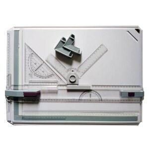 휴대용제도판 A3 잉 보드 다기능 명확한 평행 측정 조절 세트 규칙 메트 테이블 운동