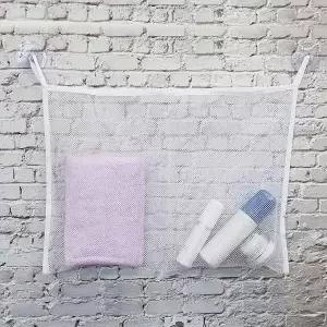 욕실수납망 메쉬 물빠짐 망사 파우치