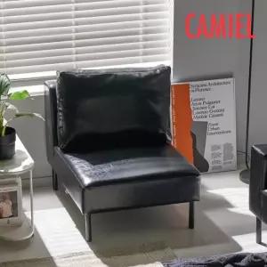 렉스 고급 PU가죽 1인용 고이스 소파 FF_RU0307)