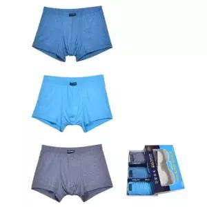 폴밋 주니어 인견 드로즈 사각 팬티 3매입