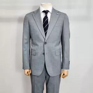[파렌하이트]SS 특가 이태리 카를로 바르베라 수입 원단 싱글 수트 라이트그레이_FIJ51