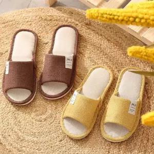 인기상품 사무실 예쁜 슬리퍼 손님용 거실화 편한 홈슬리퍼 [W7BB6BD_260401]