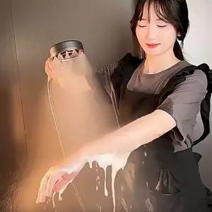 퓨어링 도넛 절수 3단 수압 버튼 온오프 샤워기 헤드