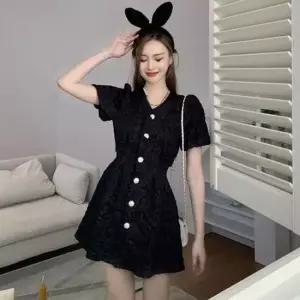 데이트룩 트위드 원피스 여자 결혼식 상견례 피로연 하객룩