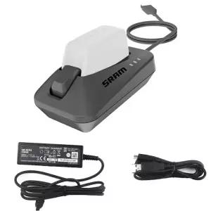 전자식 변속 레버 자전거 배터리 충전기 3포트 고속 C타입 PD 멀티 65W USB 스마트 충전