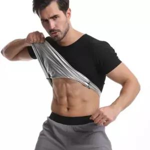 스포츠웨어 남성 특수코팅원단 기능성 땀복 반팔티