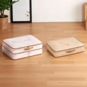 [생활] 손잡이형 파우치 수납 압축용 팩 정리 맥스미니 여행용 압축 52x40x28cm