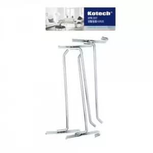 [생활] 후크 일자 행거 네트망 철망 수납 고리 재봉실 대형