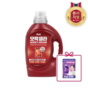 피지 모락셀라 섬유유연제 필요없는 실내건조 냄새제거 세탁세제 샌달우드향 2.1L 1개 + 증정