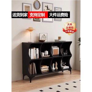 높이 블랙 책장 장식장 빈티지 엔틱가구 고풍스런