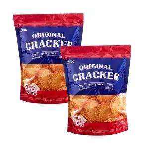 한진 오리지널 크래커 500g x 2개 / 대용량 소포장