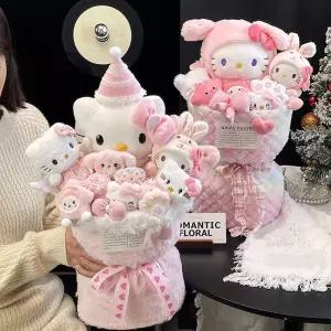 조화 꽃다발 인형 꽃 장식 귀여운 생일 졸업 선물 여자친구 절친 여성의날 선물용