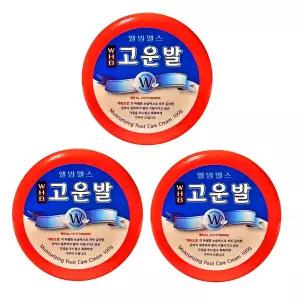웰빙헬스팜) 고운발 (100g) x 3팩 풋케어 크림