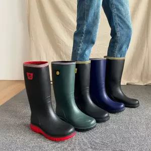 [옷자락]남성 사계절 방수 롱 쿠션 부츠