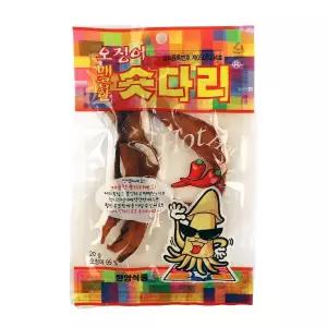 얄리 한양식품 매운숏다리 20g 10입