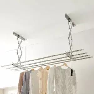 천장빨래건조대 천장 빨래건조대 천정 건조대 봉 올스텐2단/베란다