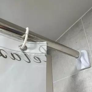 못없이 압축 행거 커튼봉 110-200cm