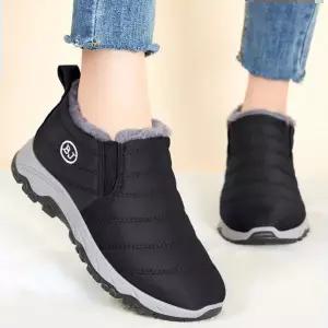여자편한신발 중년 여성 패딩 운동화 퍼안감 숏부츠 데일리 신발