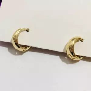 원터치 링 귀걸이 18k 도금 이어링 패션 주얼리