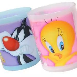 어린이 물컵 유아컵 양치컵 주스잔 아동 머그컵 플라스틱 2P 물잔