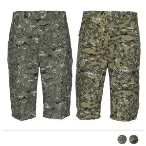 카모플라주 카고 반바지 밀리터리 스타일