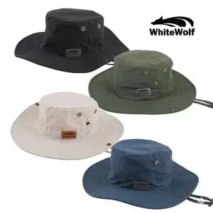 화이트울프 등산 모자 정글모 부니햇 낚시 캠핑 트래킹 자외선차단