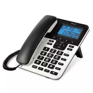 플럭스 눈높이에 맞춰 설계된 스탠드형 유선전화기 PLX-PH02WSDG