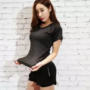 스포츠 라인 반팔티 헬스 여성 운동복 슬림핏